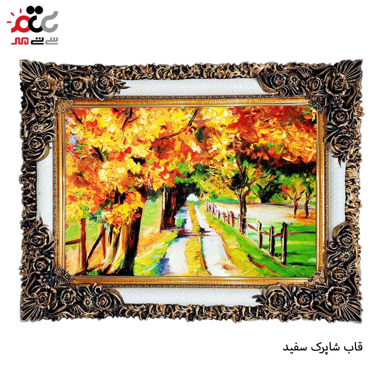 تابلو فرش طرح دار با بهترین قاب