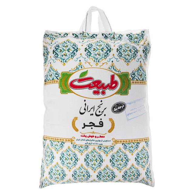 خرید برنج فجر طبیعت 10 کیلویی