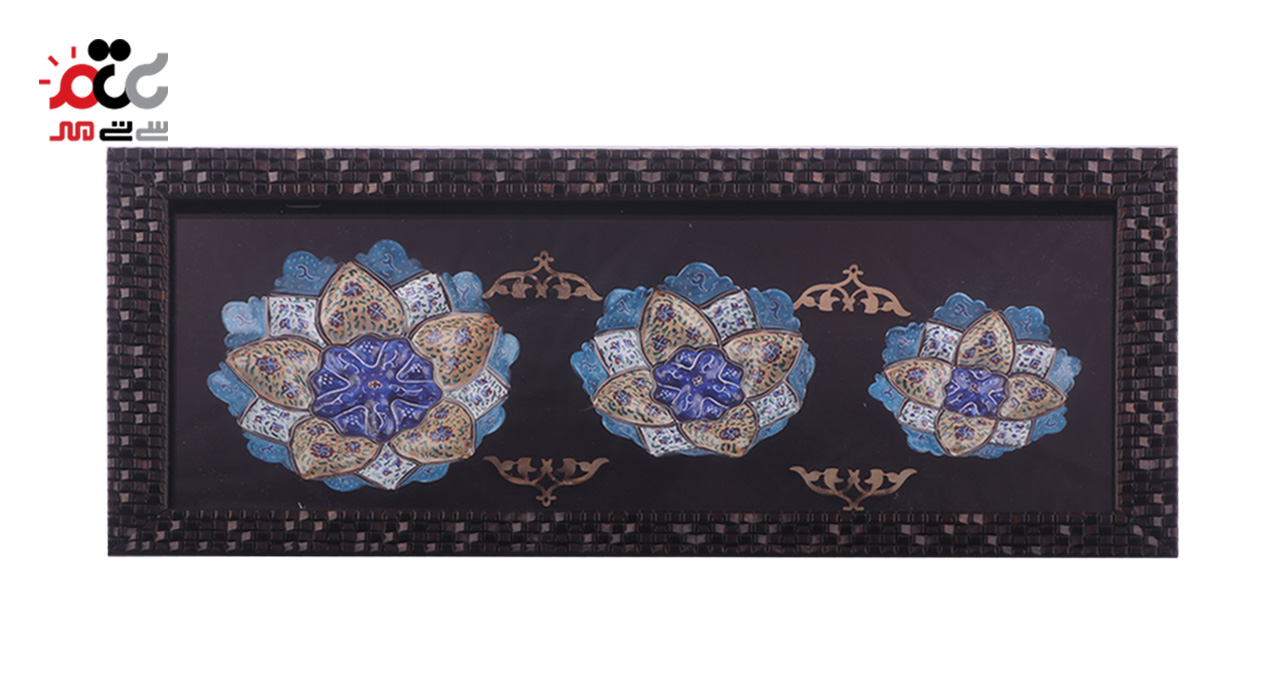 قاب بشقاب میناکاری سری 3 تایی کد 7125