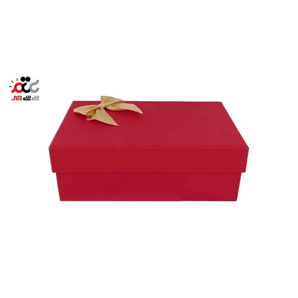 جعبه ادکلن مقوایی مستطیل مدل ربان کرم سایز 2 کد 944