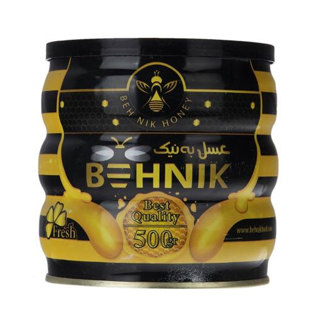 عسل به نیک  قوطی زنبوری 500 گرمی