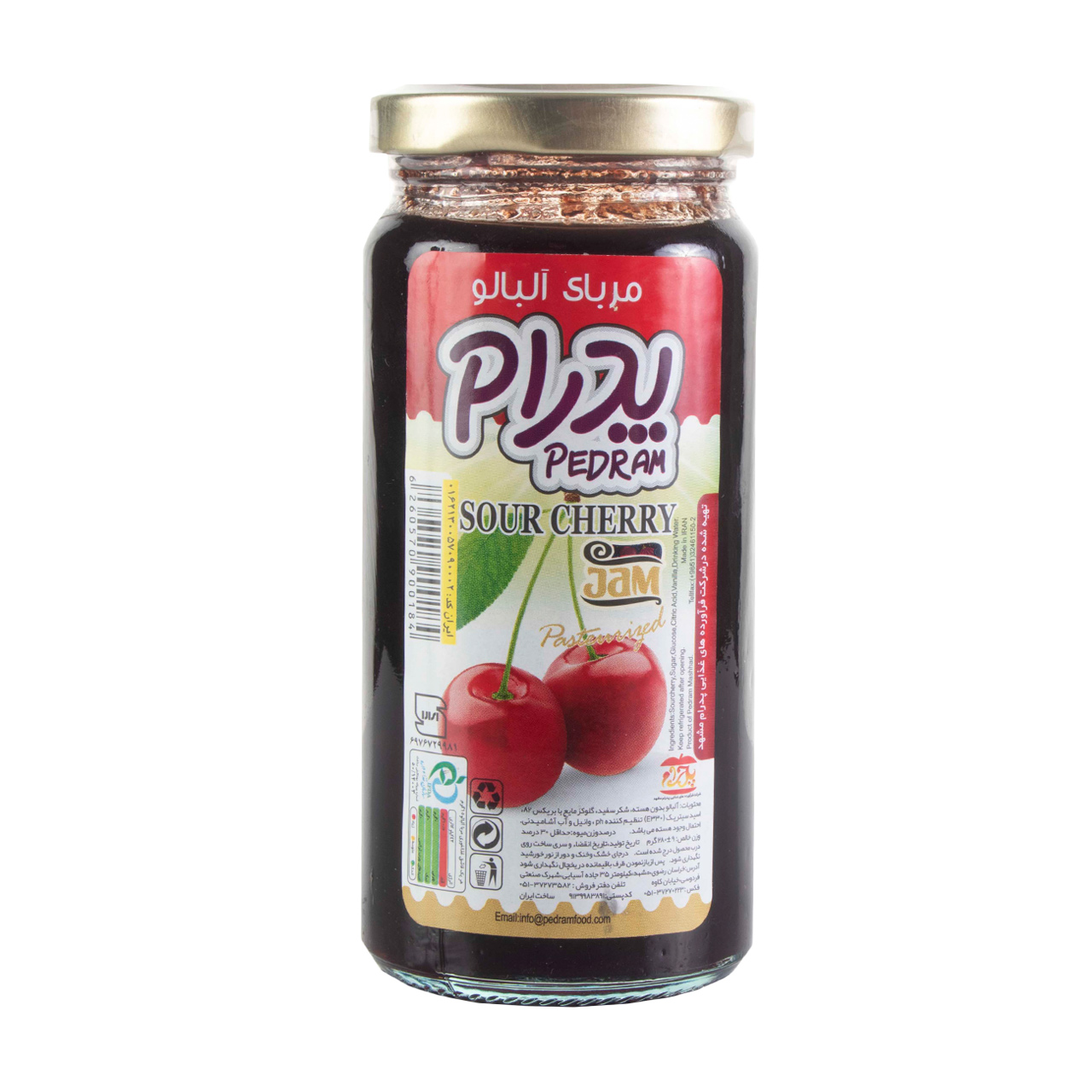 مربا آلبالو پدرام 280 گرمی