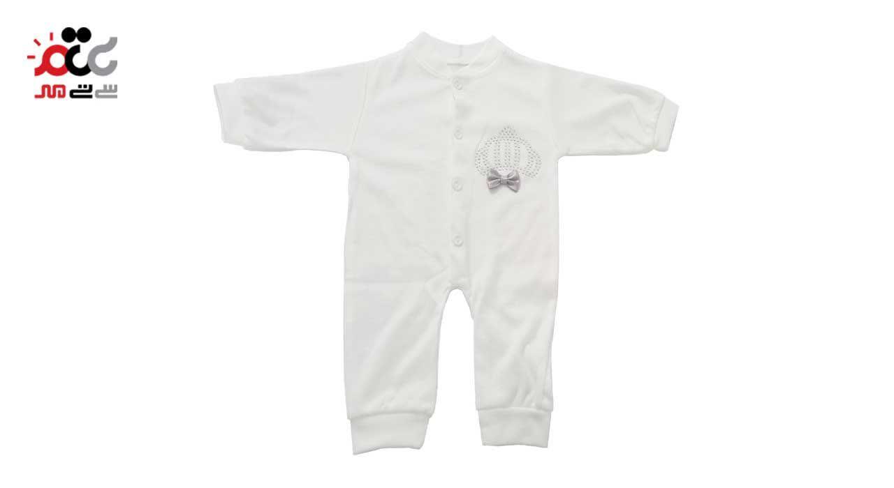 ست لباس نوزادی 7 تکه بیمارستانی میلاد طرح تاج