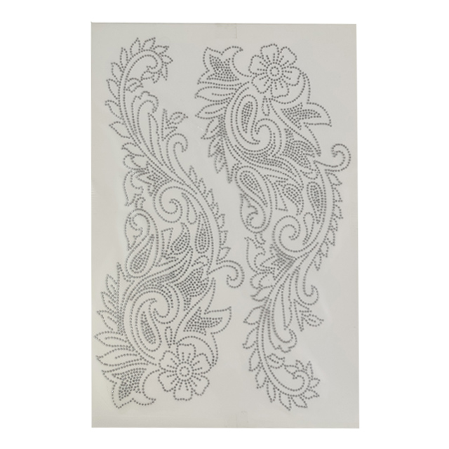 نگین حرارتی نقره ای یقه 1 برلیان مهاجر کد 10001