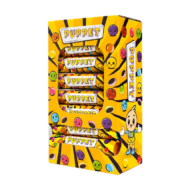 شوکو اسمارت لوله ای پاپت فرمند 20 گرمی بسته 24 عددی