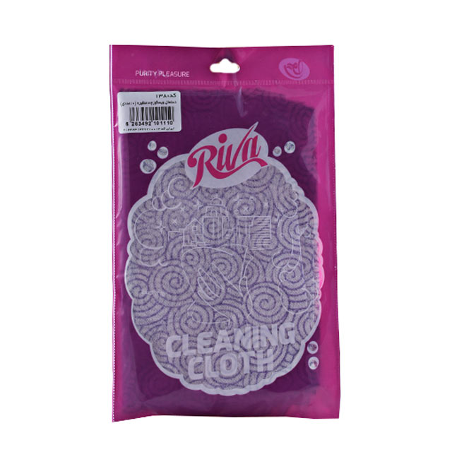 دستمال چند منظوره ویسکوز ریوا بسته 10 عددی