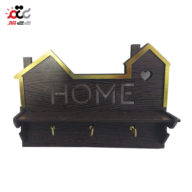 جا کلیدی دیواری طرح کلبه