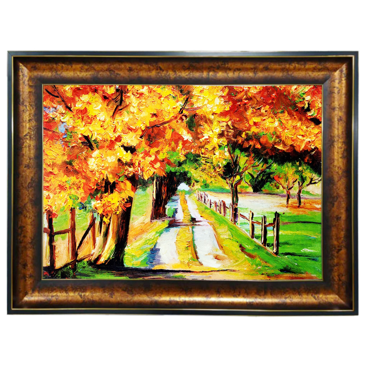 تابلو فرش با زیبا ترین قاب