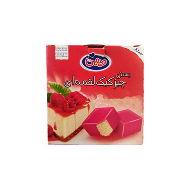 خرید بستنی چیز کیک لقمه ای میهن 65 گرمی