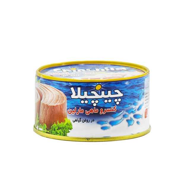 کنسرو تن ماهی در روغن چین چیلا 180 گرمی