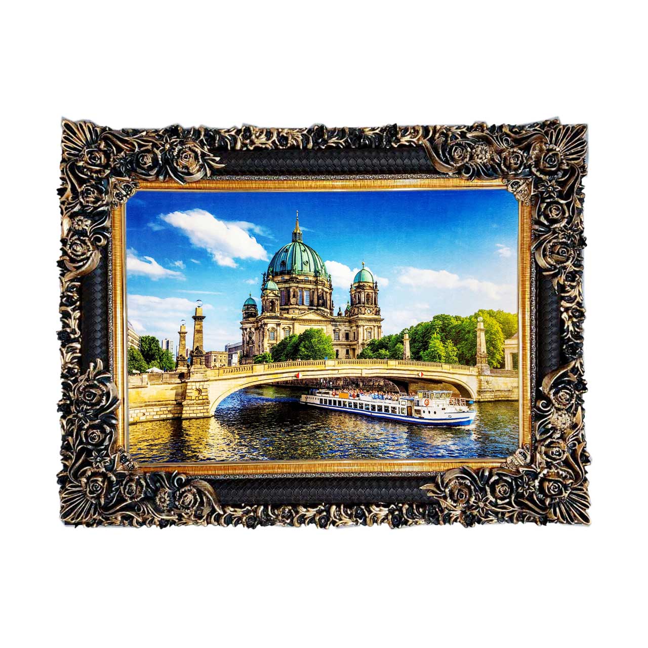 تابلو فرش با زیبا ترین قاب