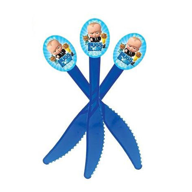 تم تولد چاقو میوه مدل بچه رئیس بسته  12 عددی