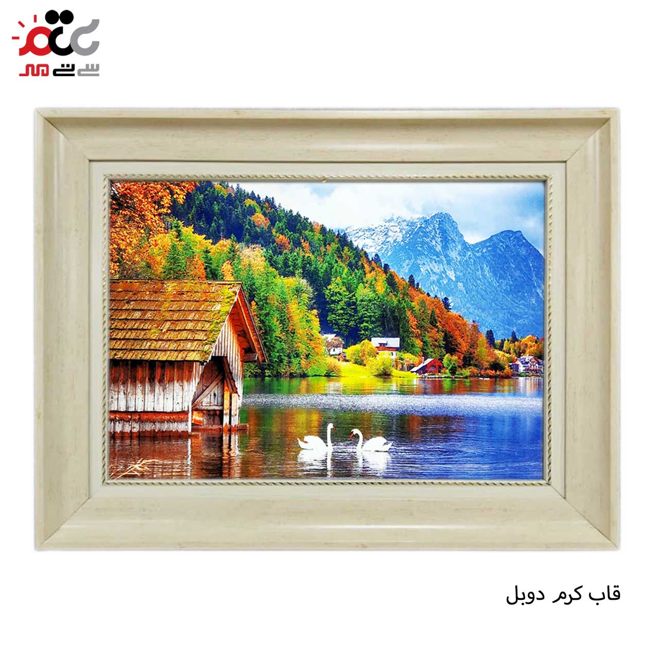تابلو فرش طرح دار با قاب