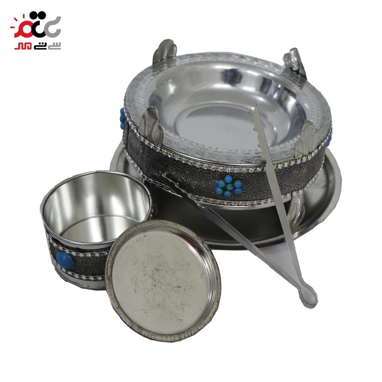 منقل اسپند دود کن زغالی نگین دار