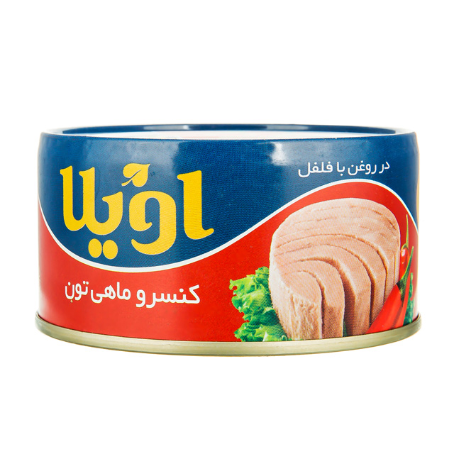 کنسرو ماهی با فلفل اویلا 180 گرمی
