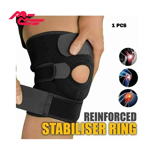 زانوبند طبی ورزشی MAILIKA مدل آتل دار دو فنره