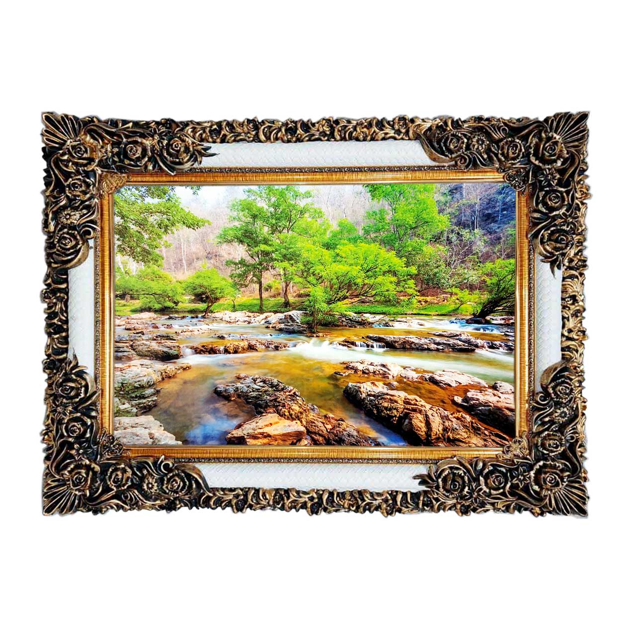 تابلو فرش با زیبا ترین قاب