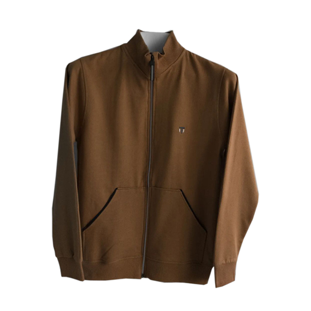 سویشرت مردانه پنبه ای مدل زیپ دار کد 77