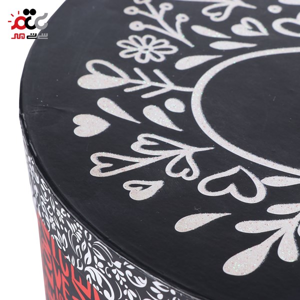 جعبه کادو طرح دایره سایز بزرگ