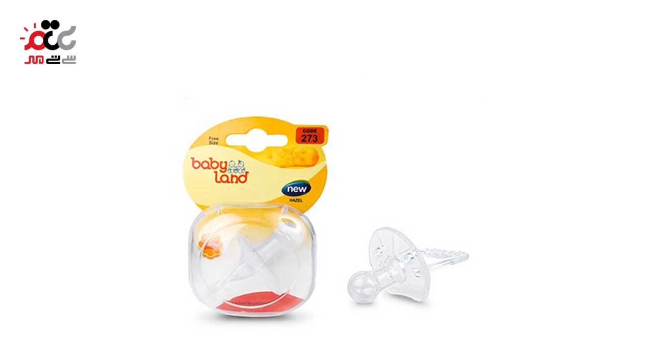 پستانک سیلیکون فندقی بی بی لند