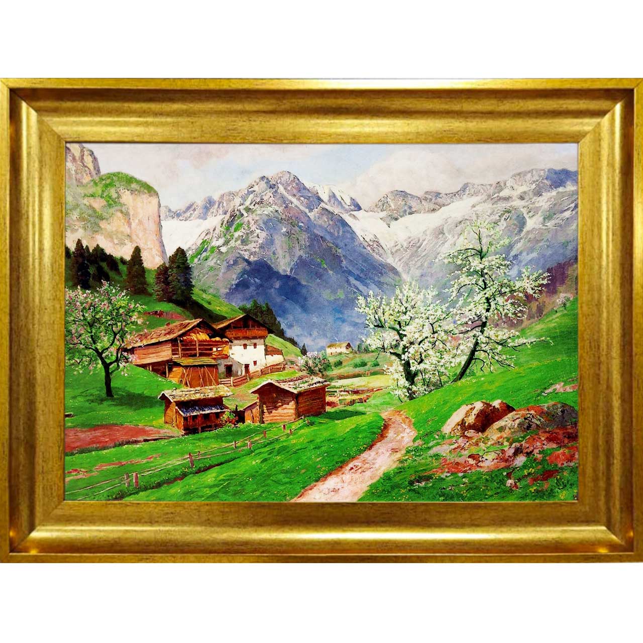 تابلو فرش با زیبا ترین قاب