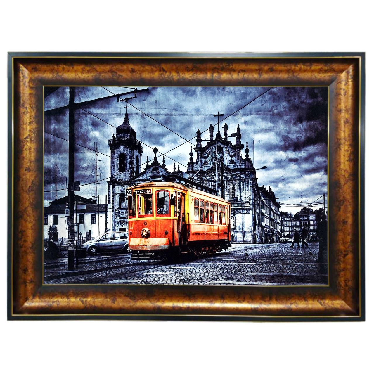 تابلو فرش با زیبا ترین قاب