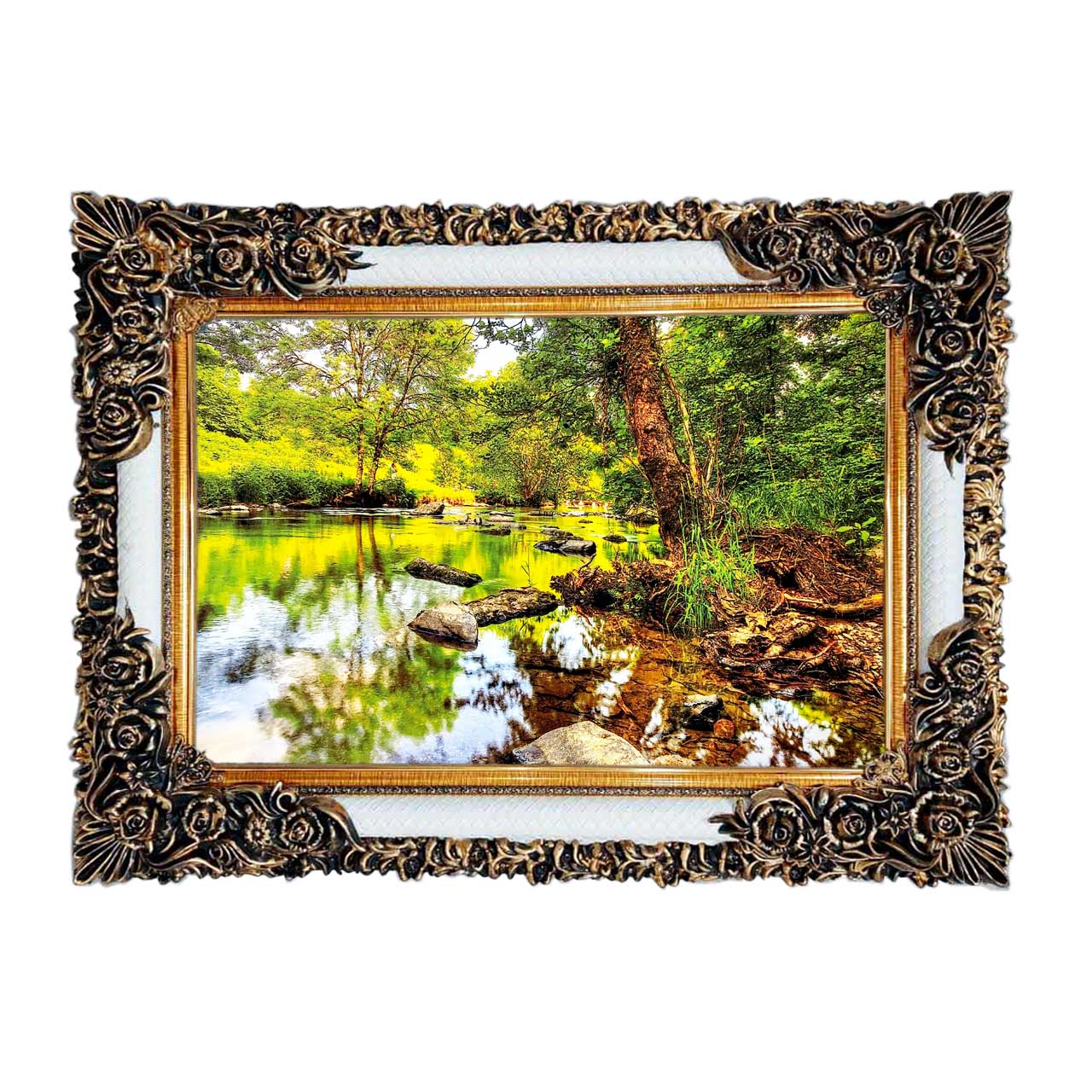 تابلو فرش با زیبا ترین قاب