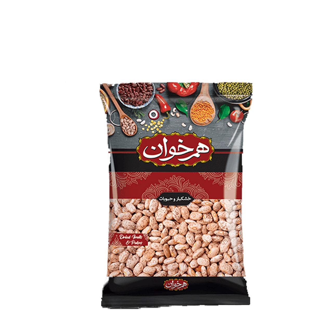 لوبیا چیتی هم خوان 800 گرمی