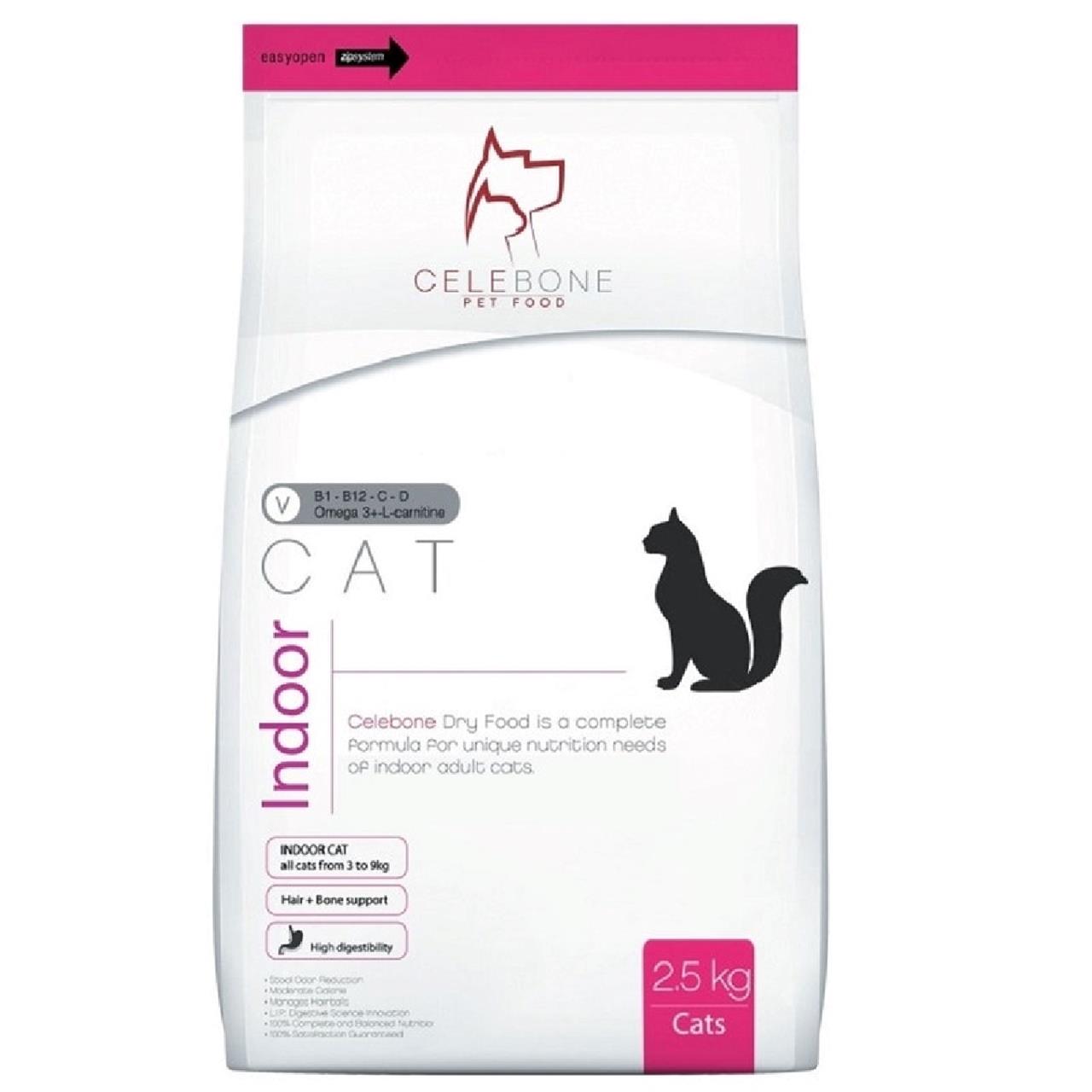 غذای خشک گربه سلبن مدل Indoor Cat وزن 2.5 کیلوگرمی