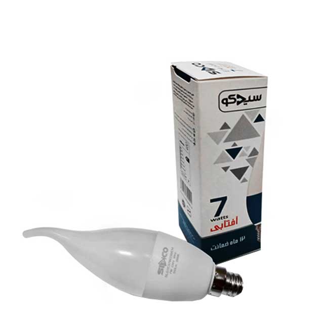لامپ 7 وات آفتابی سیدکو مدل اشکی