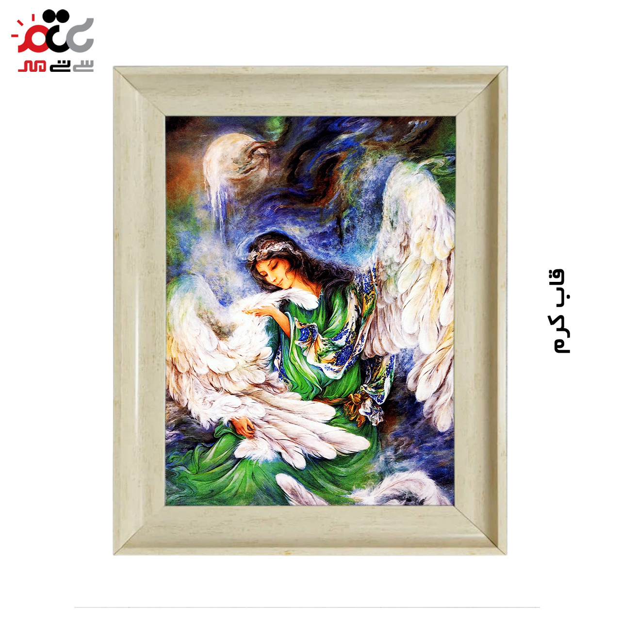 تابلو فرش چاپی طرح مینیاتوری کد 16004 سایز 50×70 سانتی متری