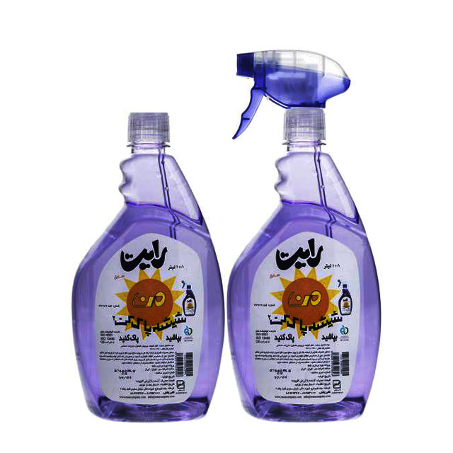 پک شیشه پاک کن آبی من مدل رایت 1000 میلی لیتری