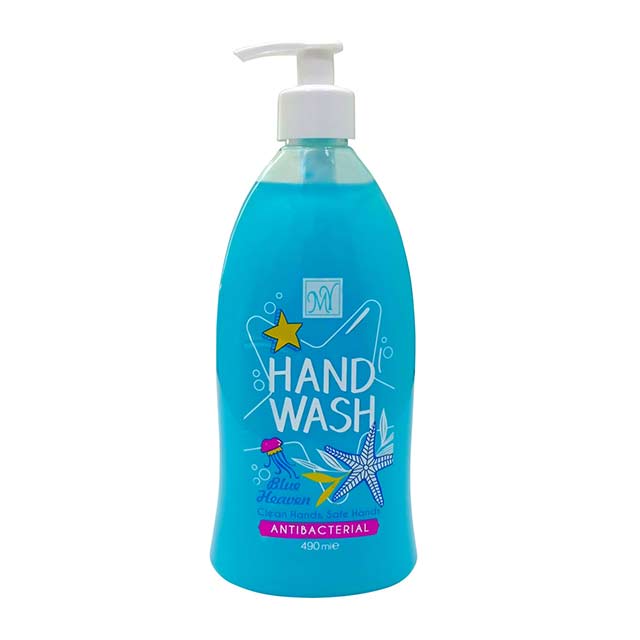 مایع دستشویی صدفی آبی مای 490 میلی لیتری