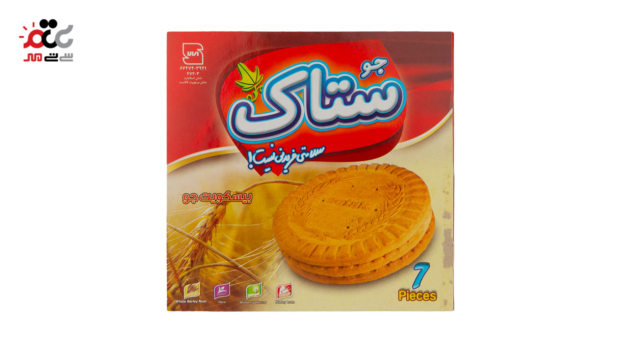  بیسکویت خورشید ستاک 380 گرمی