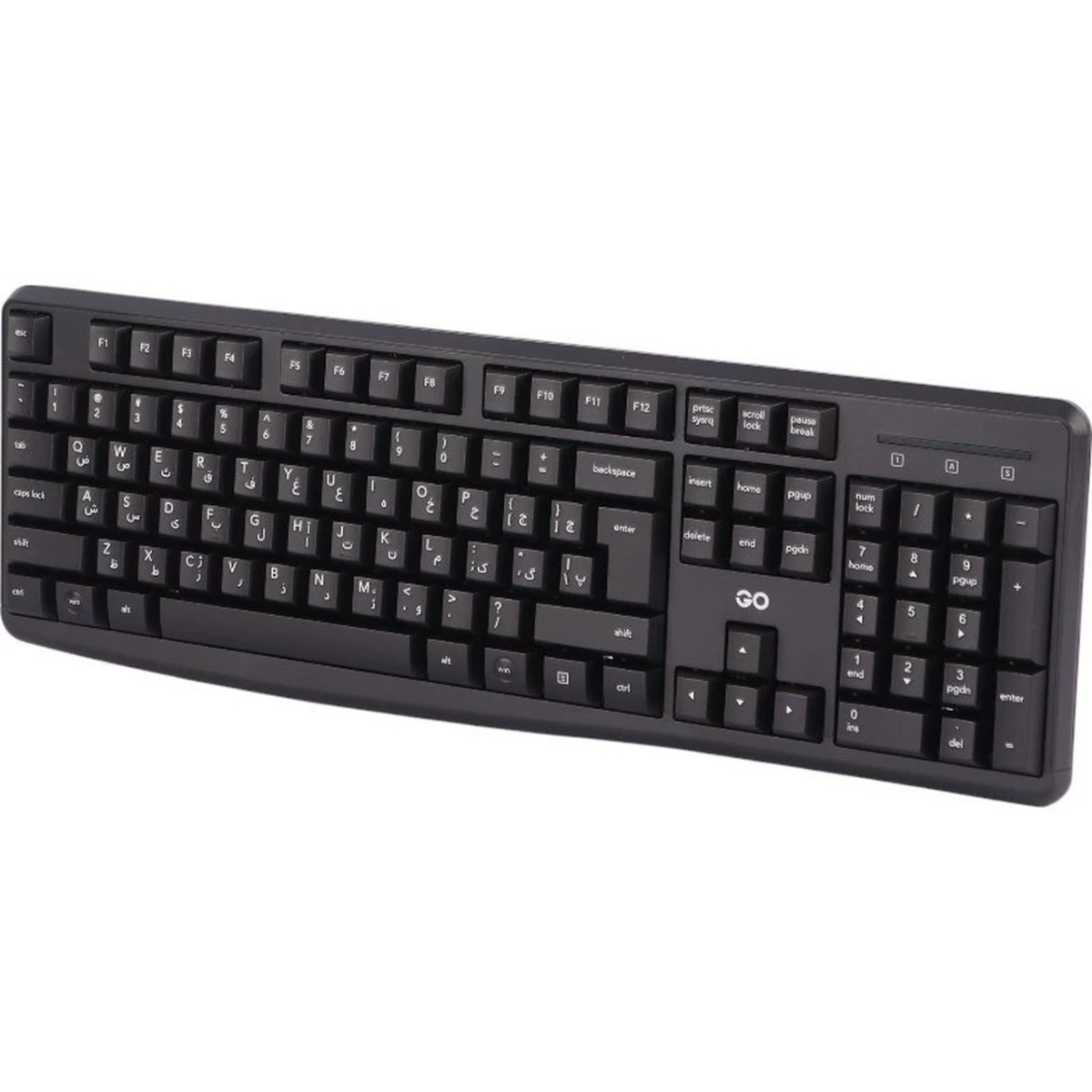 کیبورد و ماوس بی سیم FANTECH مدل GO WK894 - مشکی (گارانتی متین)