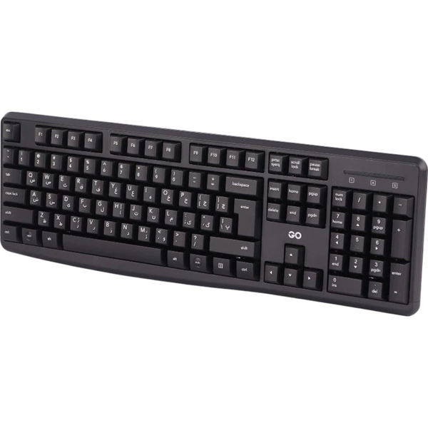 کیبورد و ماوس بی سیم FANTECH مدل GO WK894 - مشکی (گارانتی متین)