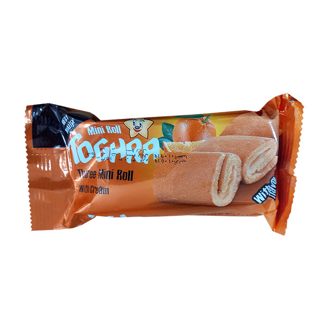مینی رول 3 تایی پرتغالی 40 گرمی