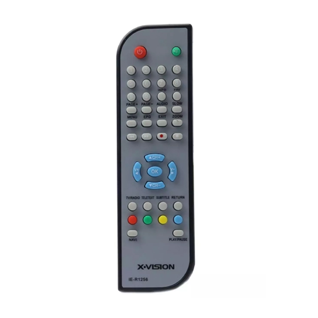 کنترل گیرنده دیجیتال ایکس ویژن کد 1256