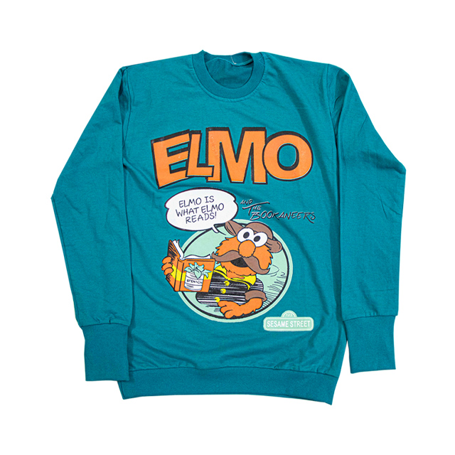 بلوز آستین دار طرح ELMo مدل انگشتی کد22