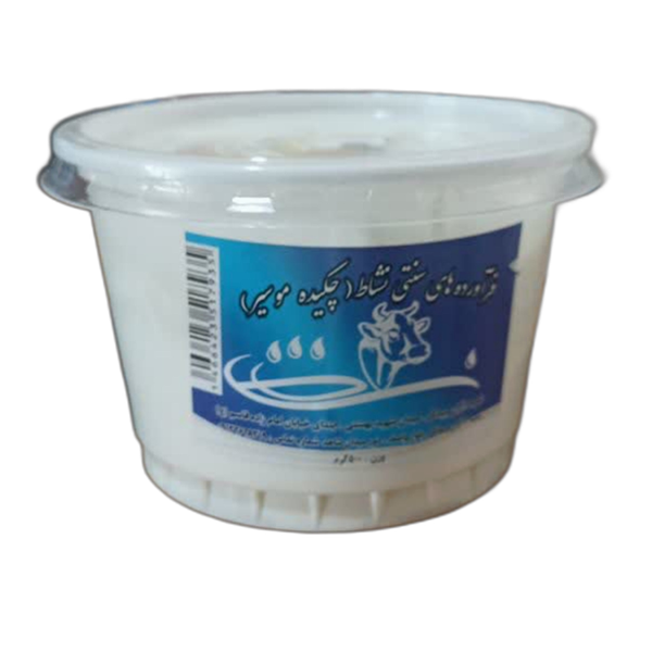 ماست سنتی چکیده موسیر دار نشاط 500 گرمی