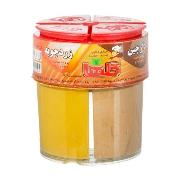 ادویه کریستال چهار خانه گلها  60 گرمی