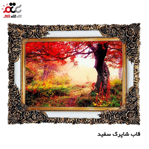 تابلو فرش چاپی طرح منظره کد 10176 سایز 100×50 سانتی متری
