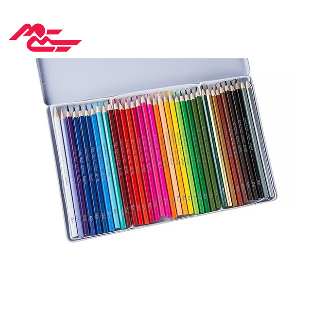 مداد رنگی کوییلو  مدل جعبه فلزی بسته 36 عددی
