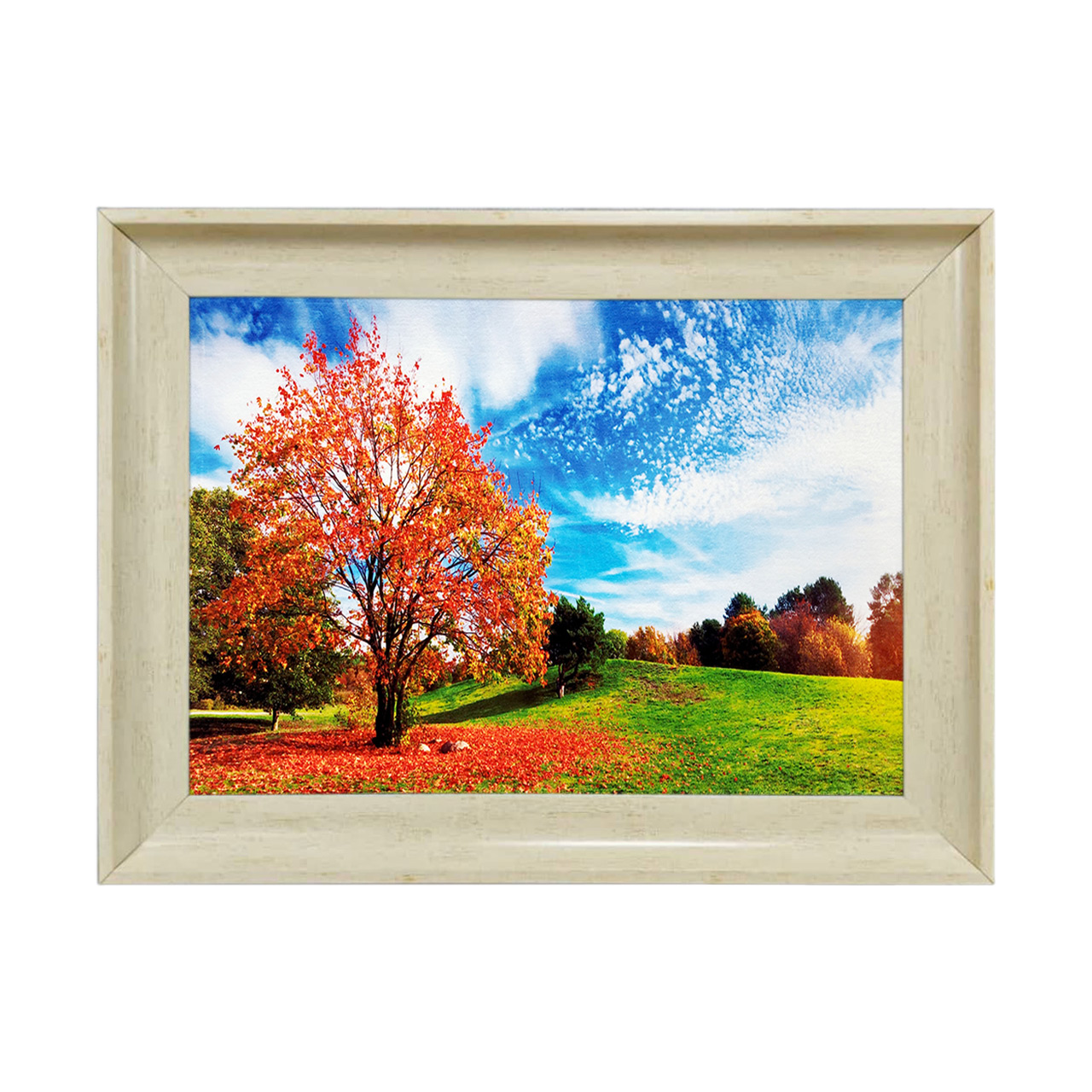 تابلو فرش چاپی طرح منظره کد 10036 سایز 50×35 سانتی متری