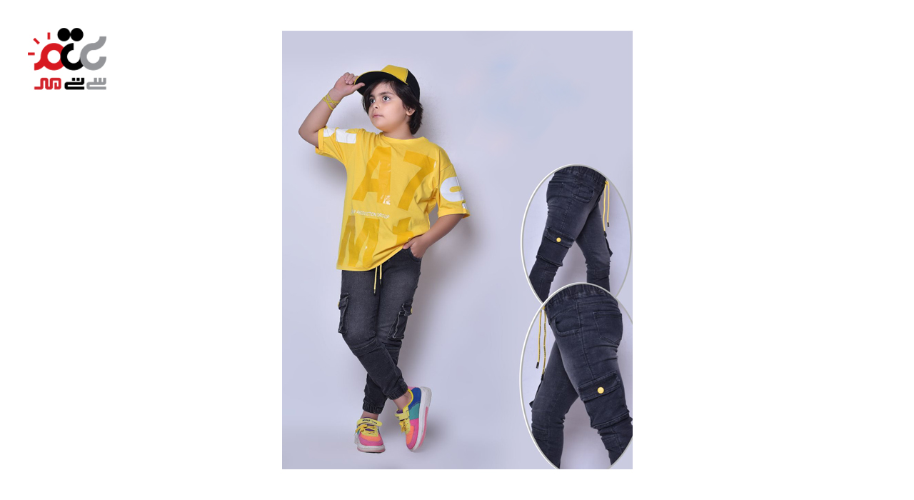 شلوار جین پسرانه طوسی مدل 6 جیب کد 223