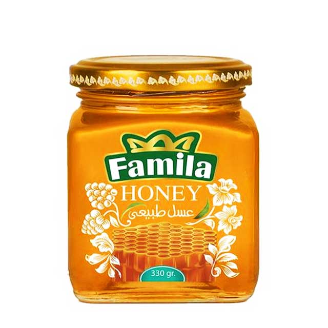 عسل طبیعی فامیلا 330 گرمی