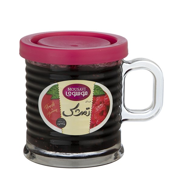مربای تمشک موسوی 245 گرمی