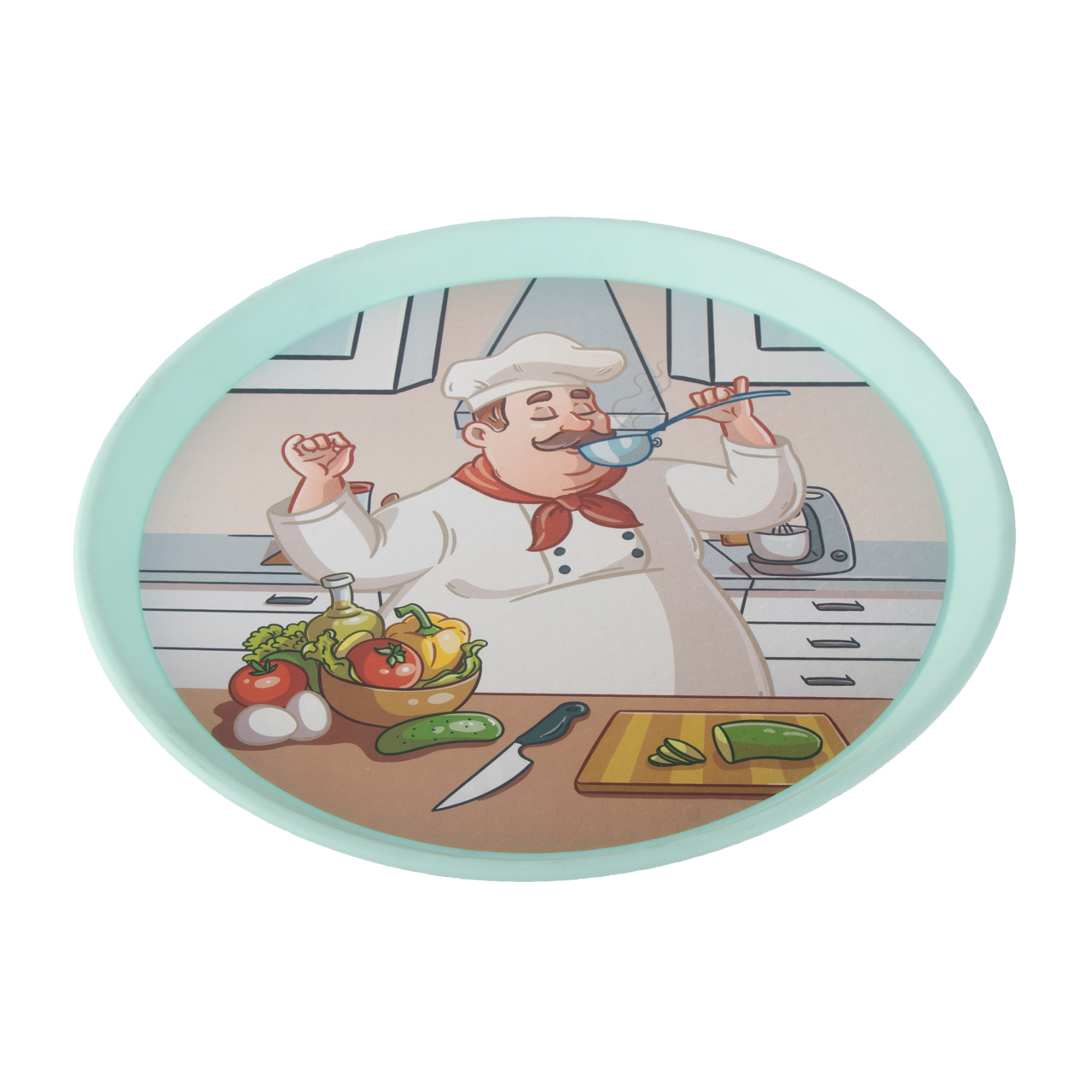 سینی پلاستیکی بونیتا طرح گل