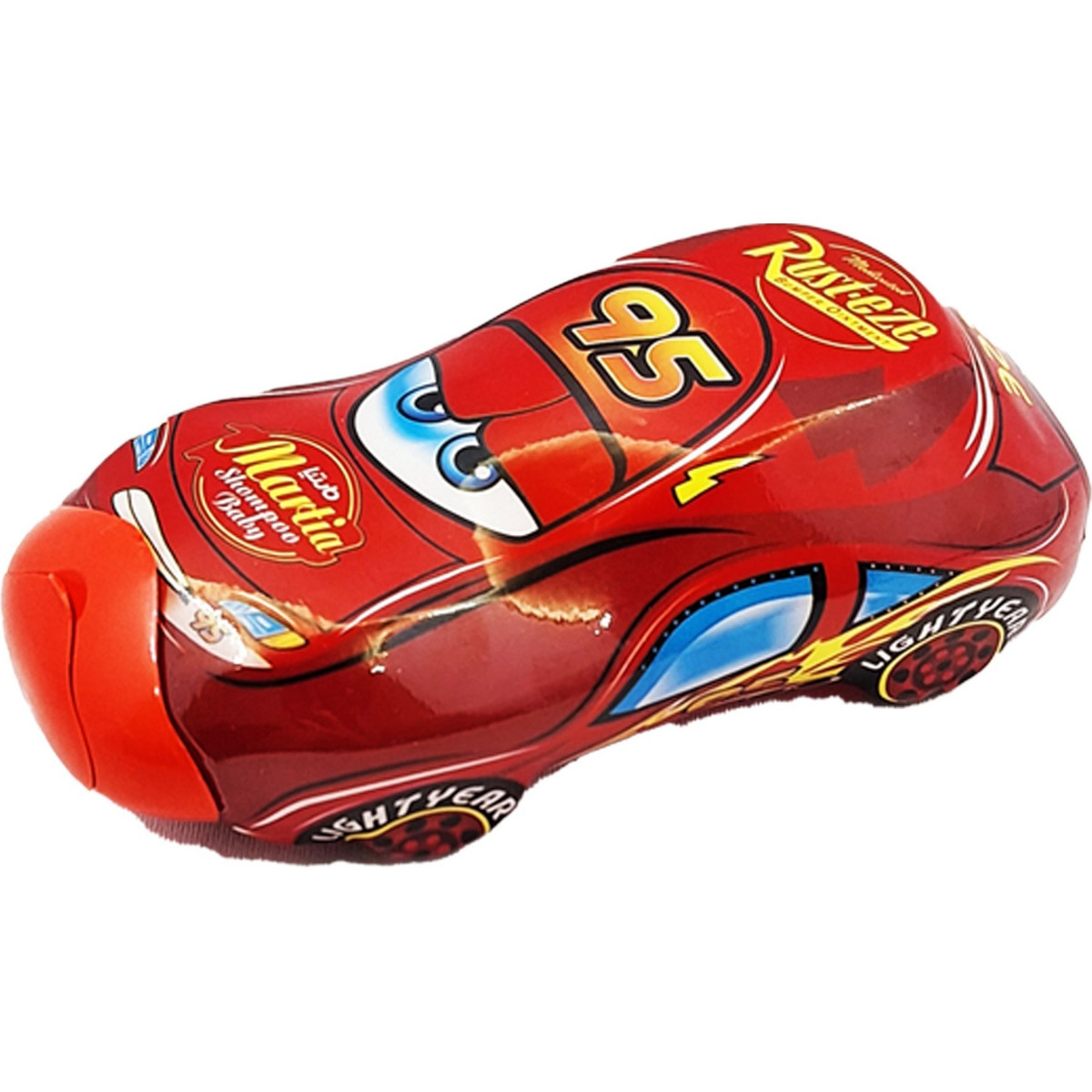 شامپو بچه مارتیا طرح ماشین مک کوئین حجم 450 میلی لیتری