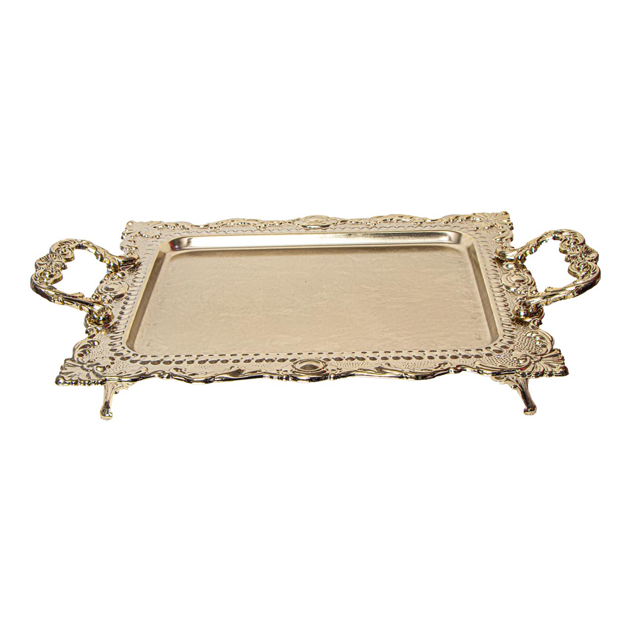 سینی طلایی سایز بزرگ کد 502